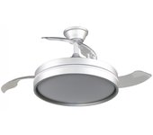 Ventilador de techo led aspas plegables mandarin cct (72w)