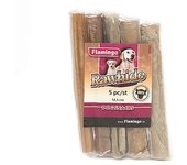 0.025 KG 5 barritas Flamingo Snacks Dentales Rawhide para perros