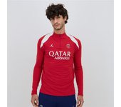 Sudadera PSG Entr 24/25 - Rojo - Fútbol Hombre talla S