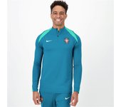 Sudadera Portugal Entreno - Verde - Fútbol Hombre talla M