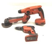 KIT HERRAMIENTAS VARIADAS HILTI SD500/AG 125-A22/TE2-A22