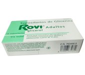 Rovi Supositorios De Glicerina Adultos 2,25 Gx12 Supositorios