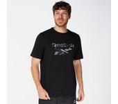 Camiseta Reebok - Negro - Camiseta Hombre talla M