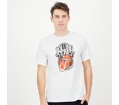 Camiseta Rolling Stones - Blanco - Camiseta Hombre talla S