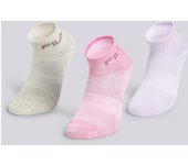 Calcetines Cortos Fila - Morado - Calcetines Mujer talla UNICA