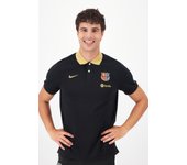 Polo FC Barcelona 24/25 - Negro - Camiseta Fútbol Hombre talla XL