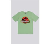 Camiseta Jurassic Park - Verde - Camiseta Manga Corta Niño talla 14