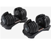 Mancuerna Fitness Tech - Negro - Pesa Ajustable 24kg MKP talla T.U.
