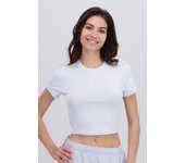 Camiseta Crop Top Nike - Azul - Camiseta Mujer talla S