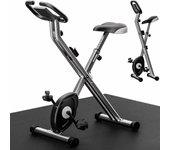Bicicleta estática 10 niveles fitness ajustable ergonómica