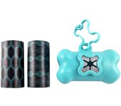 Nova Clean Pack Porta Bolsas Azul + 60 Bolsas Higiénicas para perros