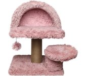 Catshion Susy Poste Rascador con Cueva Rosa para gatos