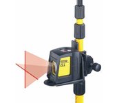 Nivel Láser Stanley FATMAX Cross Line 10m, autonivelante ±4°, precisión 0,4mm/m, batería AA, ideal para alineaciones precisas en construcción