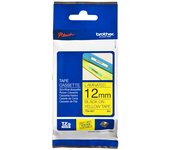 Brother TZE-631 cinta para impresora de etiquetas Negro sobre amarillo