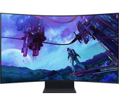 REACONDICIONADO Seminuevo Muy bueno Monitor gaming - Samsung Odyssey Ark LS55CG970NUXEN, 55", UHD, 1ms, Max 165Hz, WiFi, Bluetooth, Negro