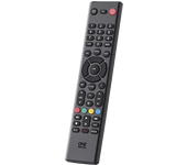 Mando a distancia - One For All URC1316, Compatible con TV Hisense, Pilas, Función Aprendizaje, Negro