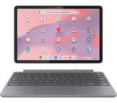 Portátil - Lenovo Chromebook Duet 11M889, 10.95" WUXGA, MediaTek Kompanio 838, 8GB RAM, 128GB eMMC, Mali-G57, Google Chrome OS, Incl Funda y Pen, Gris