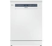 Lavavajillas - Candy Rapido' CF 4E4F0W, 14 servicios, 8 programas, Inicio Diferido, Motor Inverter, 60 cm, Conectividad Wi-Fi, Blanco