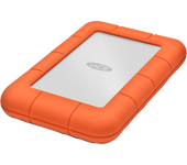 Disco duro 1 TB - LaCie Rugged Mini, USB C 3.0 , Naranja