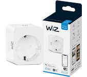 Enchufe inteligente - WiZ, Wi-Fi, Controla con App, Tecnología SpaceSense, Compatible Alexa y Google Home