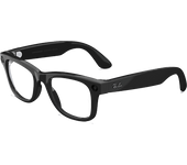 Gafas IA - Ray-Ban Meta, Wayfarer, Negro brillante, Transparente