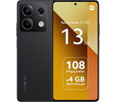 Móvil - Xiaomi Redmi Note 13 5G, Midnight Black, 256 GB, 8 GB RAM, 6.67" AMOLED FHD+, MediaTek Dimensity 6080, 5000 mAh, Android