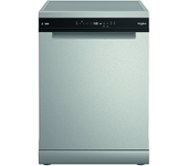 Lavavajillas - Whirlpool W7F HP43 X, 15 cubiertos, 10 programas, 60 cm, Tercera bandeja, 6th SENSE, Inox