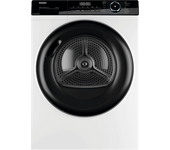 Secadora bomba de calor - Haier I-Pro Series 3 HD90-A3939-IB, 9kg, 15 programas, Motor Inverter, Antiarrugas, Blanco