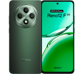 Móvil - OPPO Reno 12 F 5G, Black Green, 256 GB, 8 GB RAM, 6.67" AMOLED Full HD+ 120 Hz, Mediatek Dimensity 6300 5000 mAh, Android