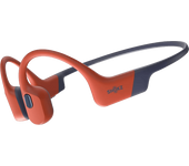 Auriculares conducción ósea - Shokz OpenSwim Pro, Banda para el cuello, Bluetooth/MP3, IP68, Rojo