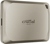 Disco duro SSD externo 1 TB - Crucial X9 Pro for Mac Portable SSD, Velocidad de lectura y escritura 1050 MB/s, Plug-and-Play, Beige