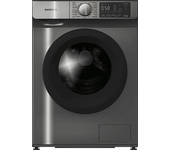 Lavadora carga frontal - Infiniton WM-NL14DAN, 10 kg, 1400 rpm, 15 programas, Inverter, Inox oscuro