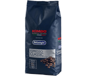 Café en grano - De'Longhi Kimbo Silver Classic, 1 kg, Arábica y Robusta