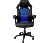 Silla gaming - Nacon CH-310, Ergonómico, Altura regulable, Máximo 110 kg, 5 ruedas, Azul