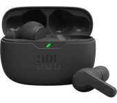 Auriculares True Wireless - JBL Wave Beam, 32 h de Autonomía, Carga rápida, Sonido ambiente, Negro