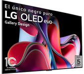 REACONDICIONADO Seminuevo Excelente TV OLED 77" - LG OLED77G36LA, 4K, Inteligente α9 4K Gen6, Smart TV, DVB-T2, Plata satinado