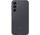 Funda móvil - Samsung, para Galaxy S23 FE, Silicona, Trasera, Grafito