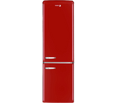Frigorífico combi - Fagor 3FFV-1855R, Cíclico, 181 cm Altura, 244 l, 4 Estrellas, Rojo