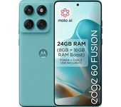Móvil - motorola edge 60 fusion, Amazonite, 256 GB, 8 GB RAM, 6.7" pOLED, MediaTek Dimensity 7300, 5200 mAh