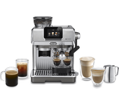 Cafetera superautomática - De'Longhi La Specialista Touch EC9455.M, Molinillo integrado, Táctil, 1.7 L, 4 Niveles de temperatura, 1450W, 15 bar, Metal