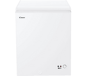 Congelador horizontal - Candy Artico CCHH 145, 137 l, 84.5 cm, Cesto, Tirador integrado, Blanco