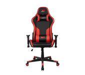 Silla gaming - Drift DR90 Pro V8, 2D (regulable en altura y anchura), Hasta 150 kg, Rojo