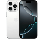 REACONDICIONADO Seminuevo Muy bueno Apple iPhone 16 Pro, Titanio Blanco, 256 GB, 5G, 6.3 " OLED Super Retina XDR, Chip A18 iOS