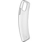 Funda móvil - CellularLine FINECIPH15T, Para Apple iPhone 15, Goma blanda, Trasera, Transparente