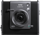 Cámara instantánea - Fujifilm Instax Wide Evo, 86 mm x 108 mm, Apertura F2.4, Flash, Temporizador, Negro