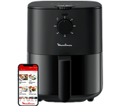 REACONDICIONADO Seminuevo Muy bueno Freidora de aire - Moulinex Easy Fry Essential EZ1308, 1280W, 3.5L, Tecnol. AirFry, Hasta 200°,5 programas
