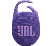 Altavoz inalámbrico - JBL Clip 5, 7 W, Bluetooth, 12 h Autonomía, Resistente al Agua, Wireless, Purple