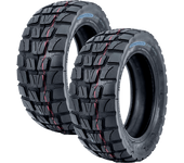 Accesorio patinete eléctrico - smartGyro OFF-ROAD, Pack de Dos Cubierta, Para Raptor y Ryder, Negro