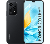 Móvil - Honor 200 Lite 5G, Midnight Black, 256 GB, 8 GB RAM, 6.7" AMOLED Full HD+ 90Hz, Mediatek Dimensity 6080, 4500mAh, Android