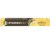 Cápsulas monodosis - Starbucks Creamy Vanilla by Nespresso®, Tueste Suave Starbucks®, Arábica, suave, Vainilla